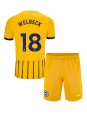 Brighton Danny Welbeck #18 Replika Borta Kläder Barn 2024-25 Kortärmad (+ byxor)